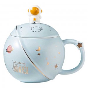 Astronaut Mug Light Blue 450ml/15oz
