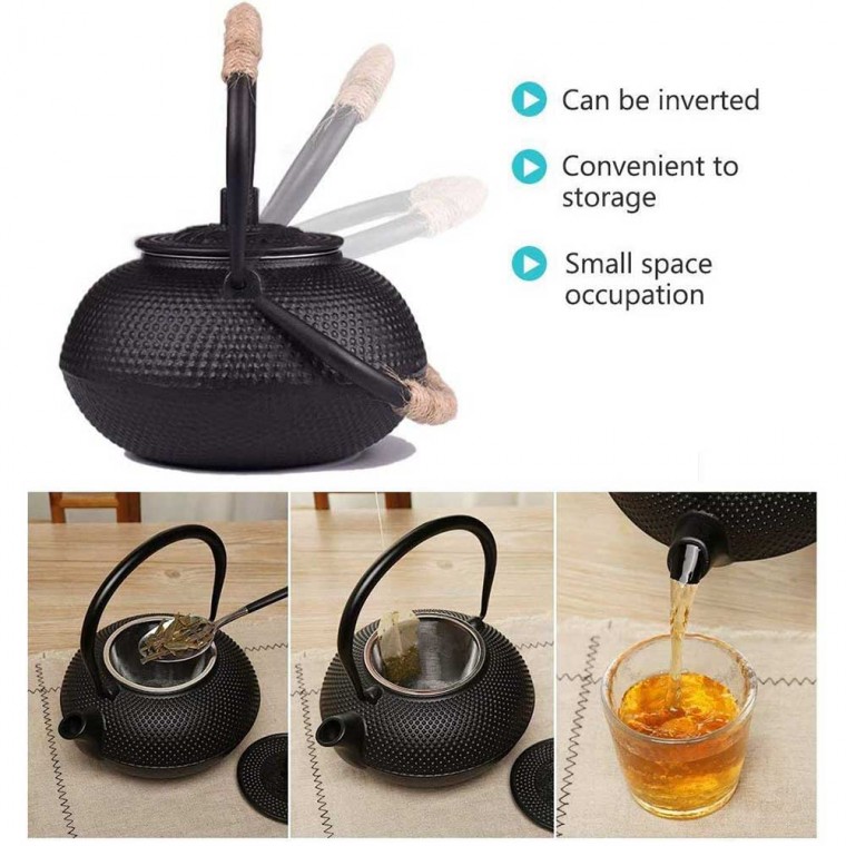 Pearl Cast Iron Teapot 800ml/27oz Pearl Cast Iron Teapot 800ml/27oz