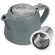 Gray Ceramic Teapot 500ml/17oz Gray Ceramic Teapot 500ml/17oz
